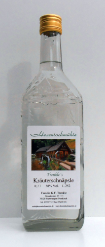 Kräuterschnaps - Hexenlochmühle - Online-Shop - Schwarzwälder Spezialitäten